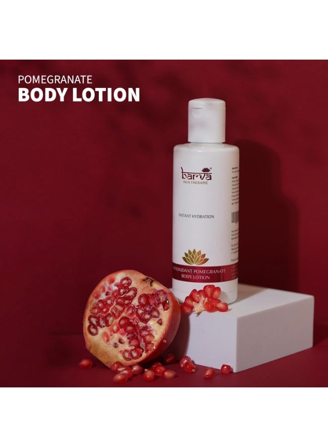 Barva Antioxidant Pomegranate Body Lotion for Deep Nourishment with Clarified Butter, Kokum Butter & Aloe Vera, 200 ml - Image 4
