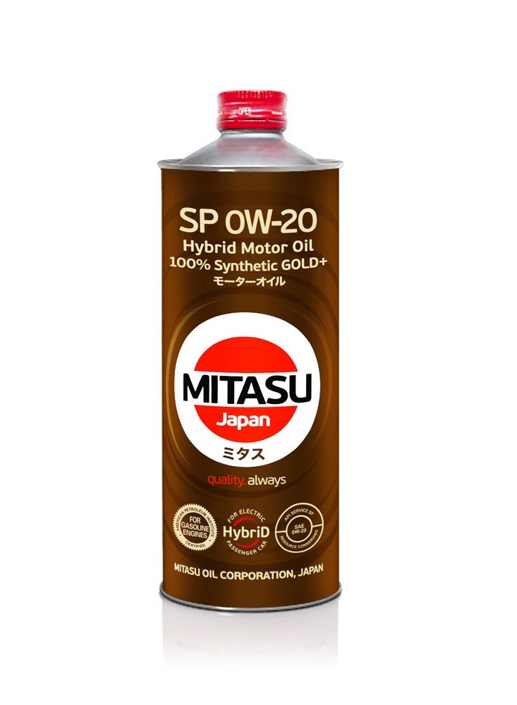 MJ-P02h/ 100%S /  MITASU GOLD Plus HYBRID SP 0W-20 ILSAC GF-6A