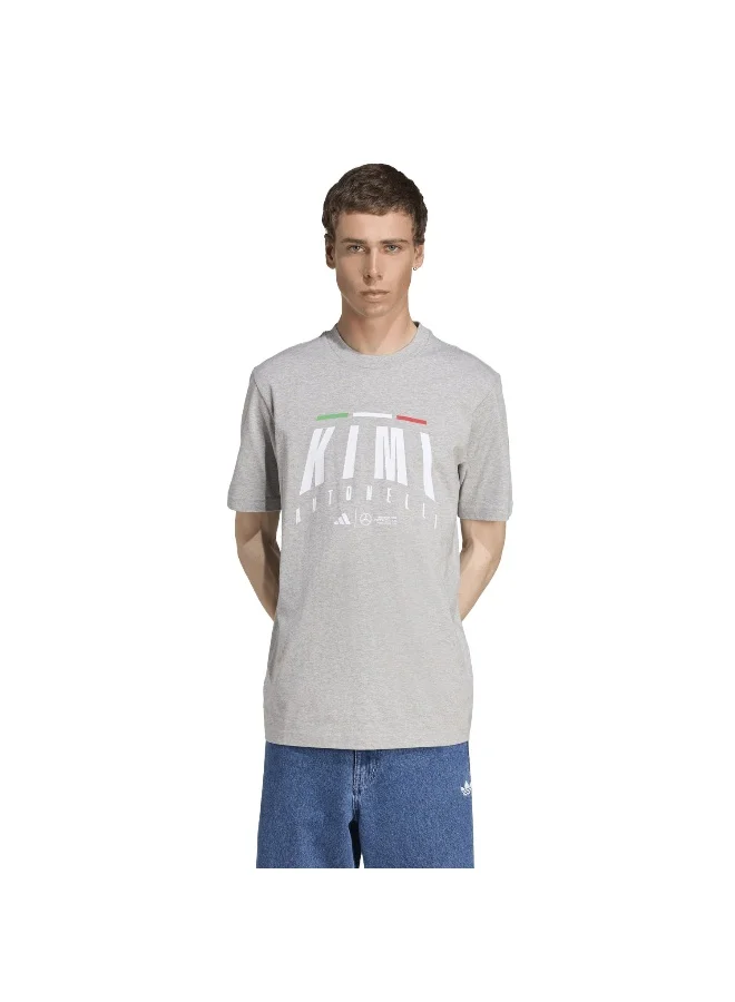 adidas Mer Ka Tee M Grey Motorsport T-Shirts For Men XS