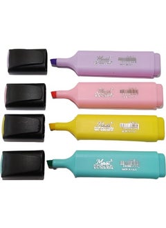 Masis Pastel Highlighter Pen Set of 4 