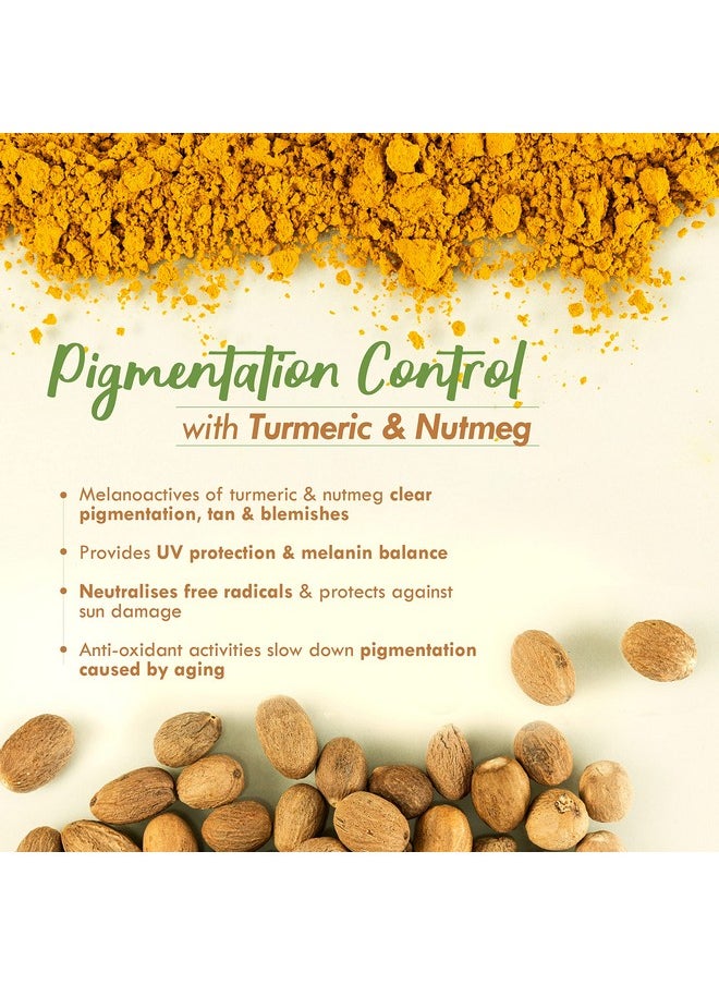 Ready-To-Apply Henna Paste & Tumeric Nutmeg Face Malai Cream-The Perfect Choice For Conditioning With Rich Dark Brown Color And Pigmentation Face Moisturizer