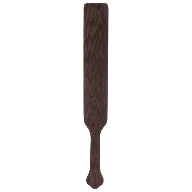 Hand Held Brown Rug Beater Duster for Home Use Quilts Carpets and Furniture Cleaning - Image 1