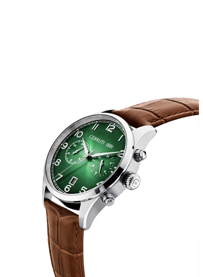 CERRUTI 1881 Cerruti 1881 Watch for Men with Green Dial in 51 MM