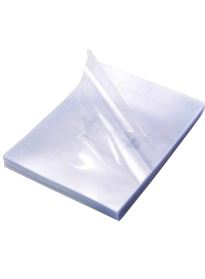 PARTNER 100 قطعة من أغلفة التجليد المصنوعة من مادة البولي فينيل كلوريد الشفافة بحجم A4 وسمك 180 ميكرون - Image 2