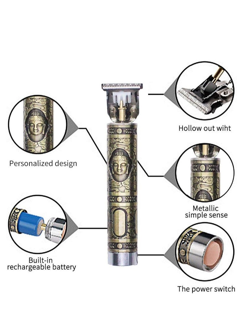 ELTRAZONE Trimmer for Men Professional Hair Trimmer Clipper, Zero Gapped T-Blade Close Cutting Hair Clippers for Men Rechargeable Cordless Trimmers for Haircut Beard - Image 3