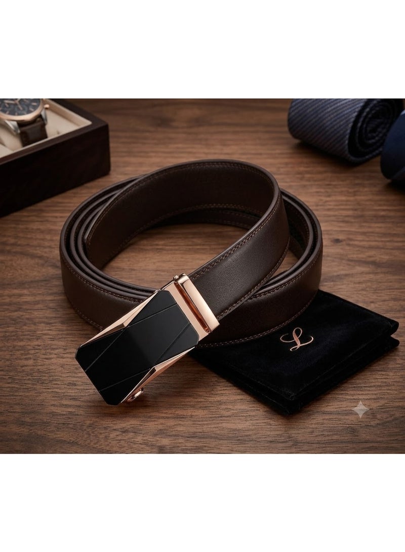 Imported exquisite men's belt buckle, made of durable, high-quality metal, can be attached and removed with all types of belts - Image 2