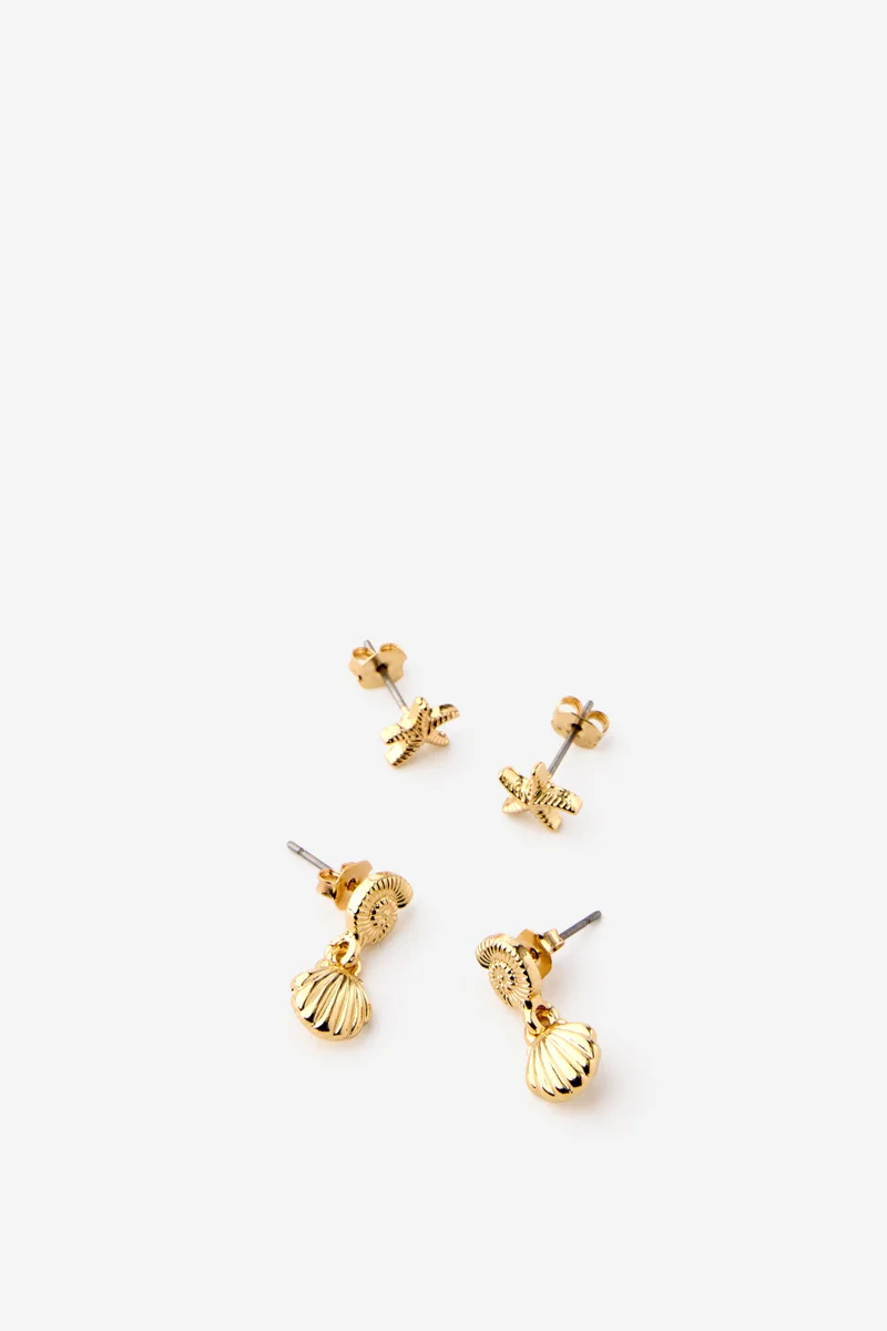Rubi 2Pk Mid Earring