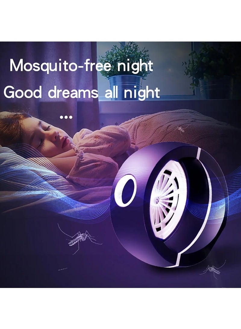 DANIM Insect Trap Lamp Planet Suction USB Fly Bug Zapper Electric Pest Removal Light for Home Indoor and outdoor - Image 1