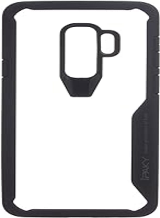 Ipaky Back Cover For Samsung Galaxy S9 Plus, Clear Black