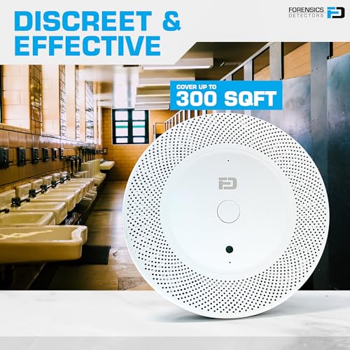 FORENSICS DETECTORS FD Vape Detector by Forensics | for Schools, Home, Hotels, Business | Cell Phone Alarms WiFi | Laser Scattering Super Sensitive Sensor | - Image 4