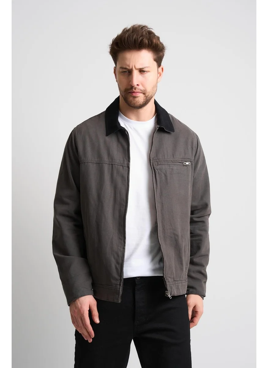 Alexander Gardi Contrast Collar Jacket