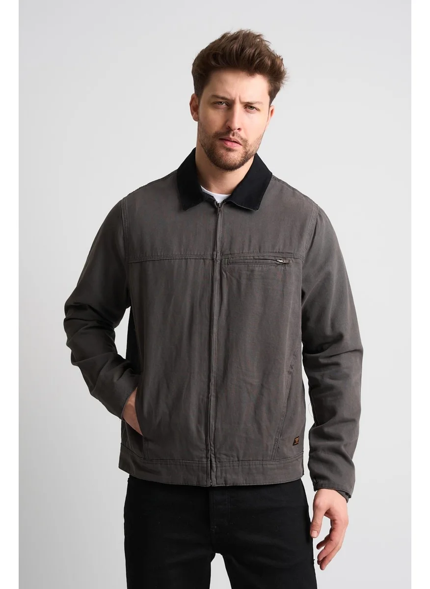 Alexander Gardi Contrast Collar Jacket