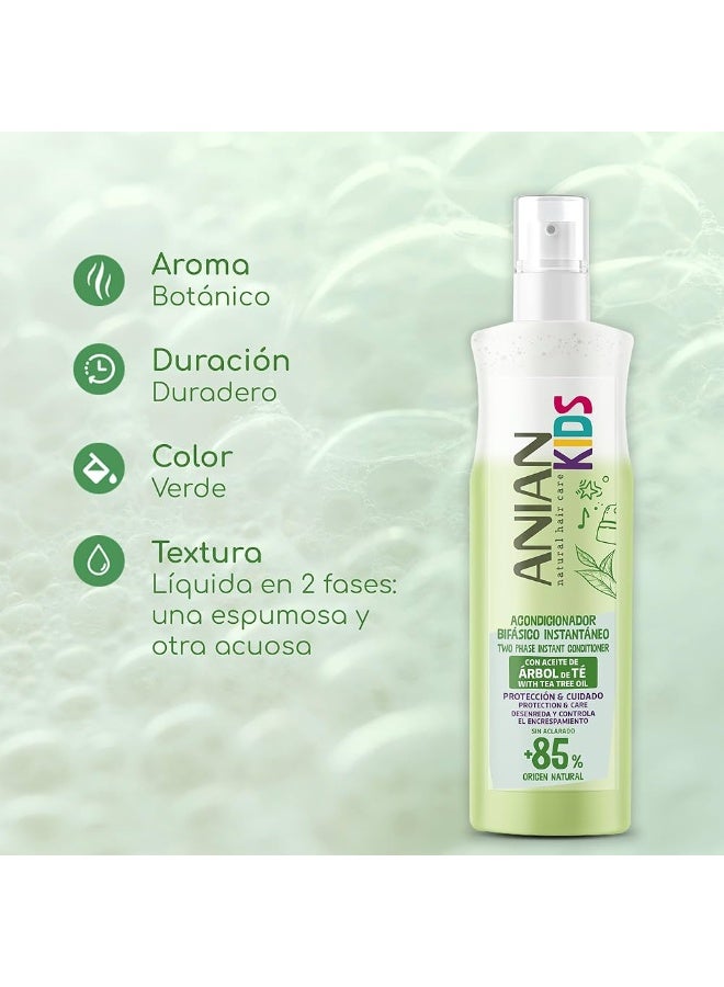 انيان بلسم أنيان كيدز ثنائي الطور بزيت شجرة الشاي 250 مل - Image 2