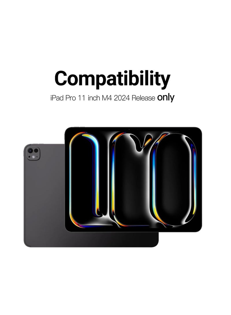 Screen Protector for iPad Pro Screen Protector for iPad Pro 11 Inch (2024 M4), Removable Privacy Screen Film with 30-Degree Anti-Spy Privacy Filter, Detachable and Reusable, Matte Finish Compatible - Image 2