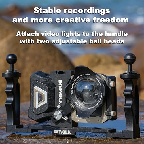 DIVEVOLK Dual Handle Tray for Seatouch 4 MAX housing - Image 2
