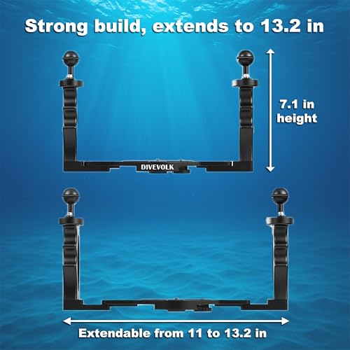 DIVEVOLK Dual Handle Tray for Seatouch 4 MAX housing - Image 4