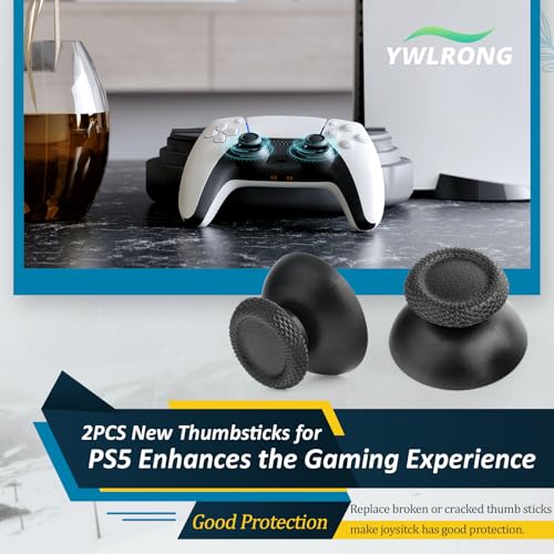 YWLRONG 2Pack Joysticks for PS5 TMR Electromagnetic Joystick Replacement for Sony Playstation 5 PS5 Controller Anti-Drift Sticks with Thumbstick Accessories Parts with Repair Tools - Image 4