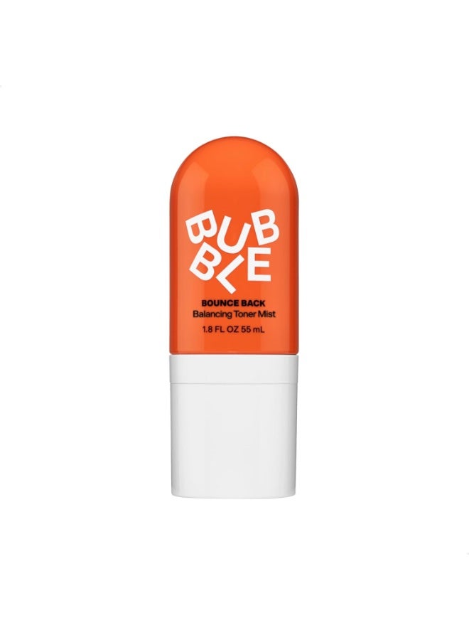 Bubble Bubble Skincare Bounce Back Hydrating Toner Spray - Balancing + Pore Minimizing Toner for Face - Made With Niacinamide + Willow Bark to Help Even and Mattify Oily Skin - On-The-Go Skin Care (55ml) - Image 1