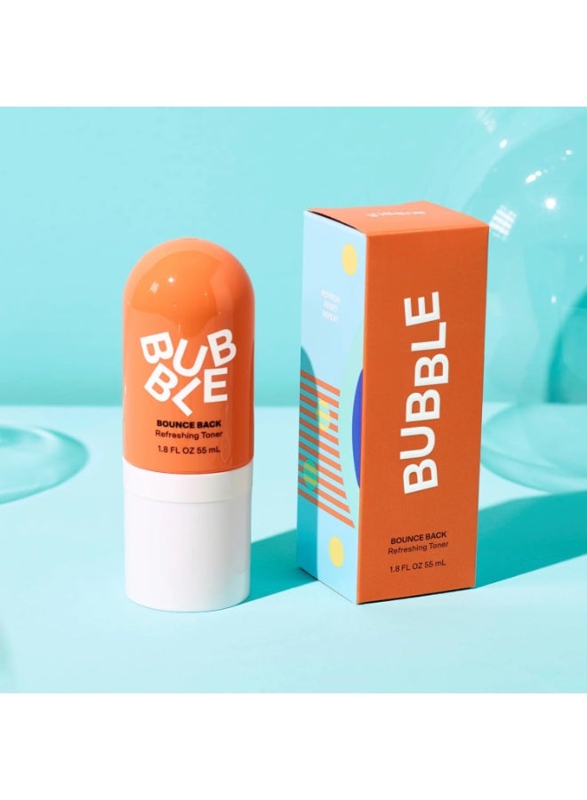 Bubble Bubble Skincare Bounce Back Hydrating Toner Spray - Balancing + Pore Minimizing Toner for Face - Made With Niacinamide + Willow Bark to Help Even and Mattify Oily Skin - On-The-Go Skin Care (55ml) - Image 2