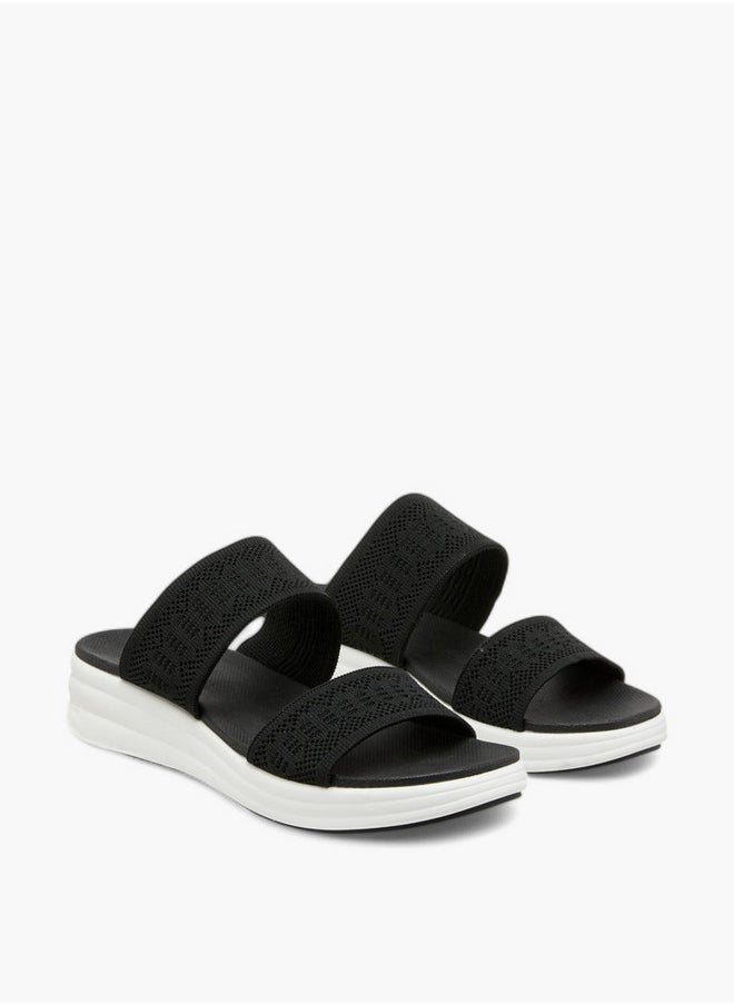 Le Confort Flyknit Detail Slip-On Sandals  - Image 1