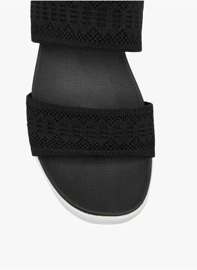 Le Confort Flyknit Detail Slip-On Sandals  - Image 4