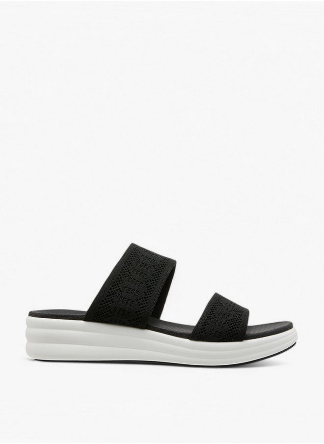 Le Confort Flyknit Detail Slip-On Sandals  - Image 3