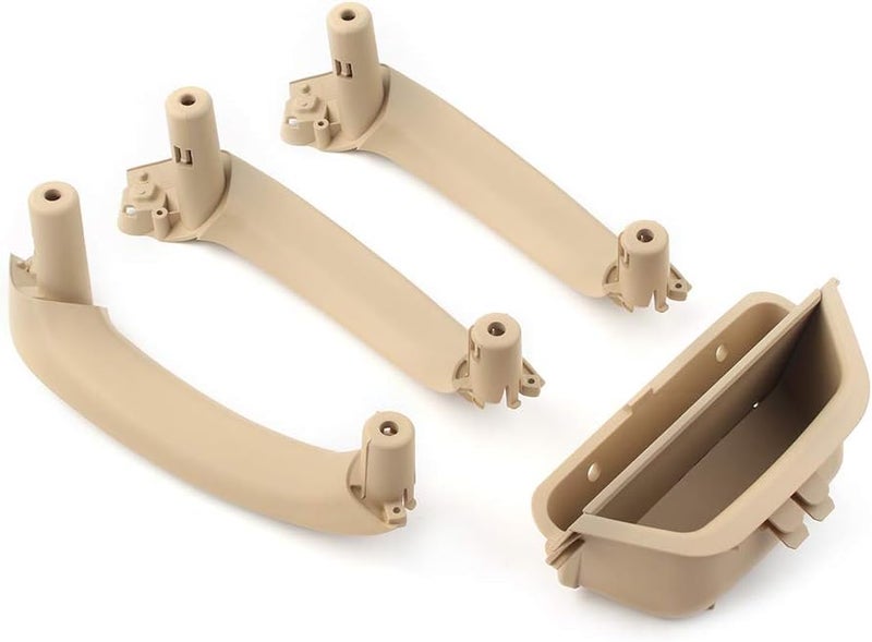 DEMULAX Beige Inner Door Handle Cover Set for BMW X3 X4 - Image 2
