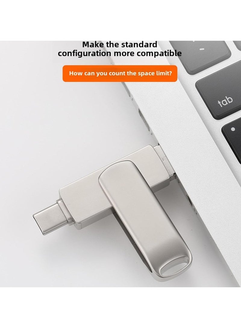 GUDOO Dual Drive Mobile phone USB flash drivefor iPhone Photo Storage Memory Stick External Storage Compatible for iPhone PC iPad More Device 2TB - Image 4