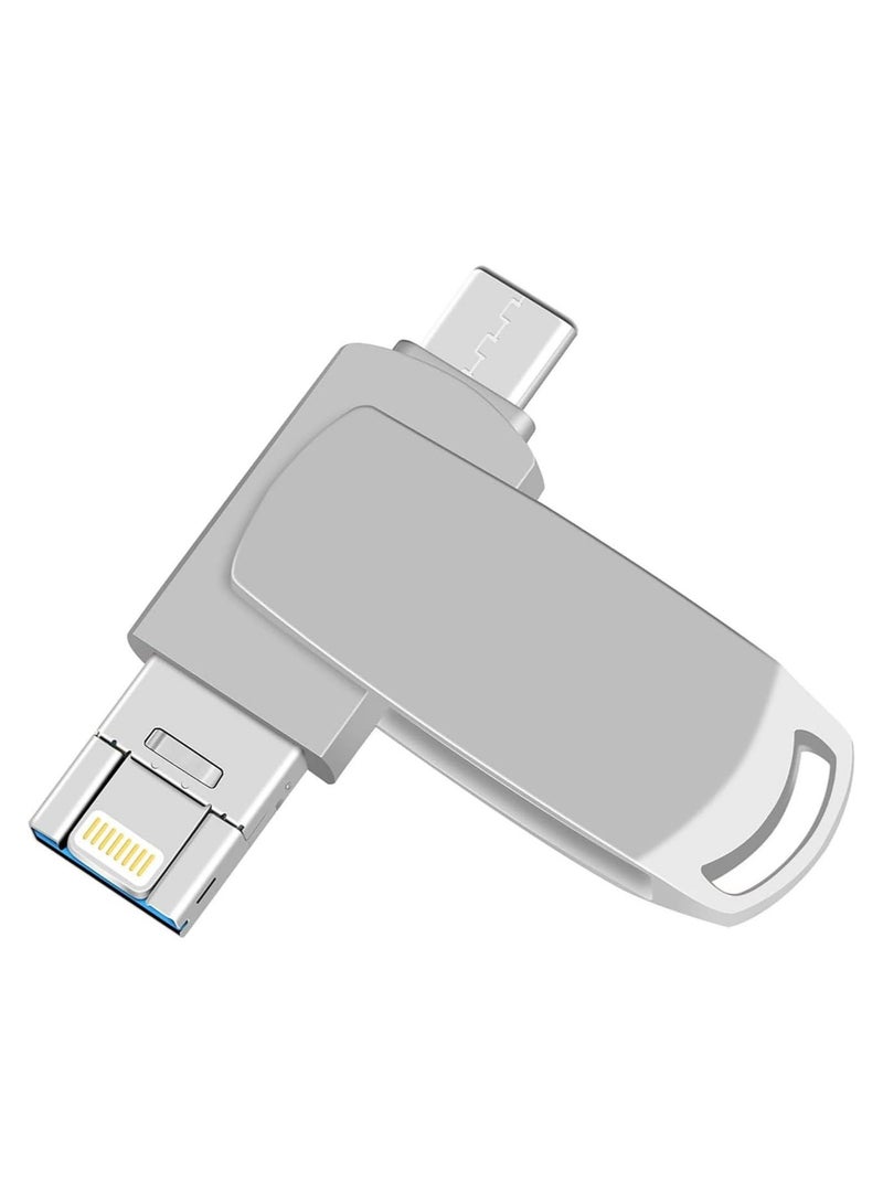 GUDOO Dual Drive Mobile phone USB flash drivefor iPhone Photo Storage Memory Stick External Storage Compatible for iPhone PC iPad More Device 2TB - Image 1