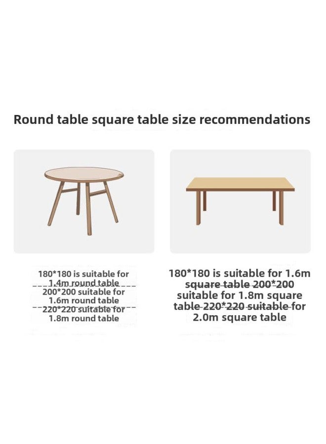 Disposable Table Tablecloths Special Tablecloths For Hotel Tables Do Not Absorb Oil And Take Good Care Of Disposable Supplies.-Color:Small Tablecloth Red 1 Pack Of 10 Sheets  - Image 4