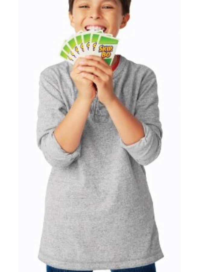 Skip Bo Card Game, Classic Family Sequency Card Game, Portable Travel Game for Kids Adults Family Party & Game Night ﻿ - Image 2