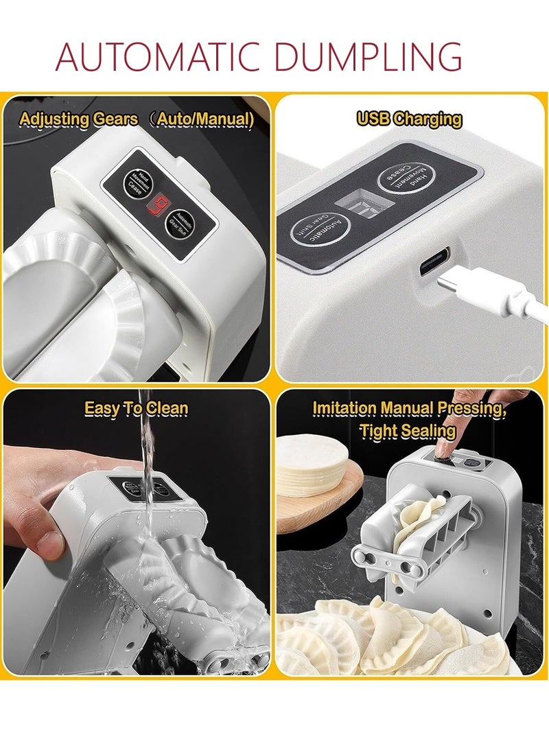 Generic - Automatic Dumpling Maker Mould Electric Rechargable Dumpling Press Machine - Image 1