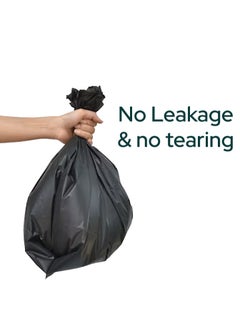 Nure Nure- Bio-Degradable Purity In Disposal Garbage Bag,55 Gallons,15 Pcs, 80cmx110cm,Pack of 2  - Image 2
