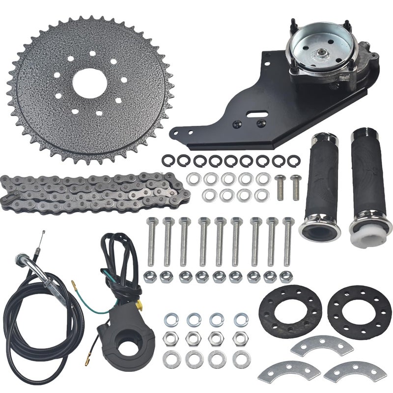 NAVARME 42cc 4Stroke RearWheel Side Mount Kit for 47cc 49cc GX35 Gas Motorized Bicycle Bike