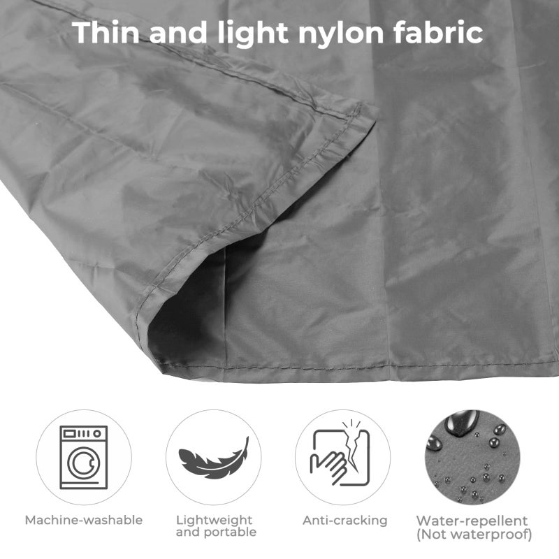Siegvoll Pocket Picnic Blanket for 1-2 Persons, 43x55 in - Sandproof & Waterproof, Ultra-Light 2.5oz Travel Mat for Outdoor Beach Hiking Camping (Gray) - Image 4