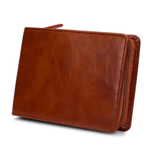 essart Collection Pen Storage Case Fountain Pen Pouch, 12 Slots Faux Leather Pen Storage Pouch, Luxury Pen,Pen Storage, Zipper Pen Pouch Holder, Handmade Gift Colour Brown (PNC-07-H-Brown) - Image 5