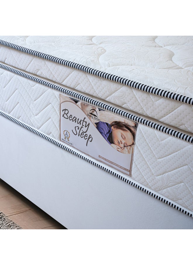 Bed and Mattress Zone Beauty Sleep Pillow Top Bonnell Spring Mattress 90x190 Single Size  - Image 3