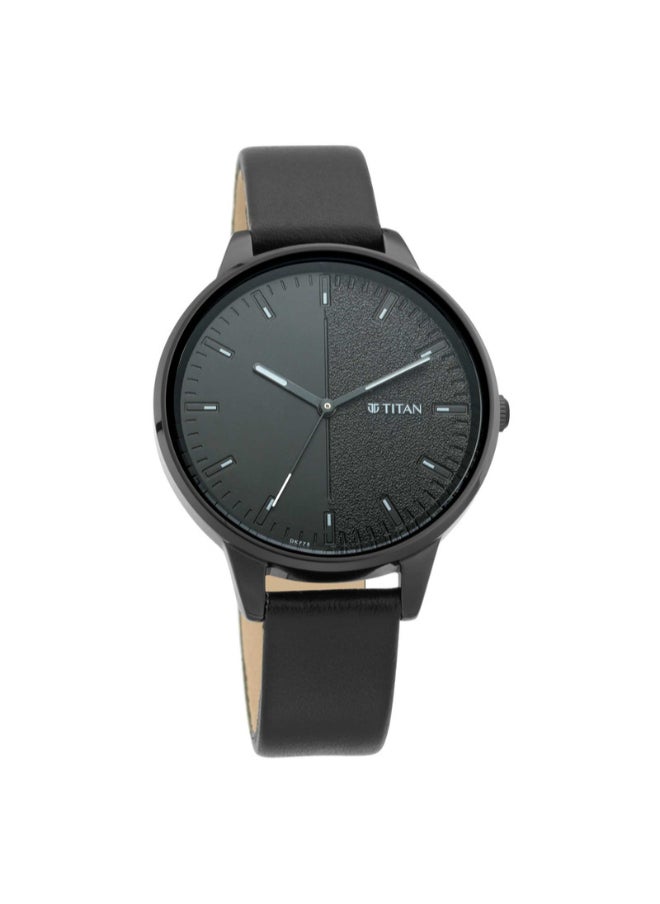 TITAN Women Analog Round Shape Leather Wrist Watch - 2648NL01 - 43 Mm  - Image 2