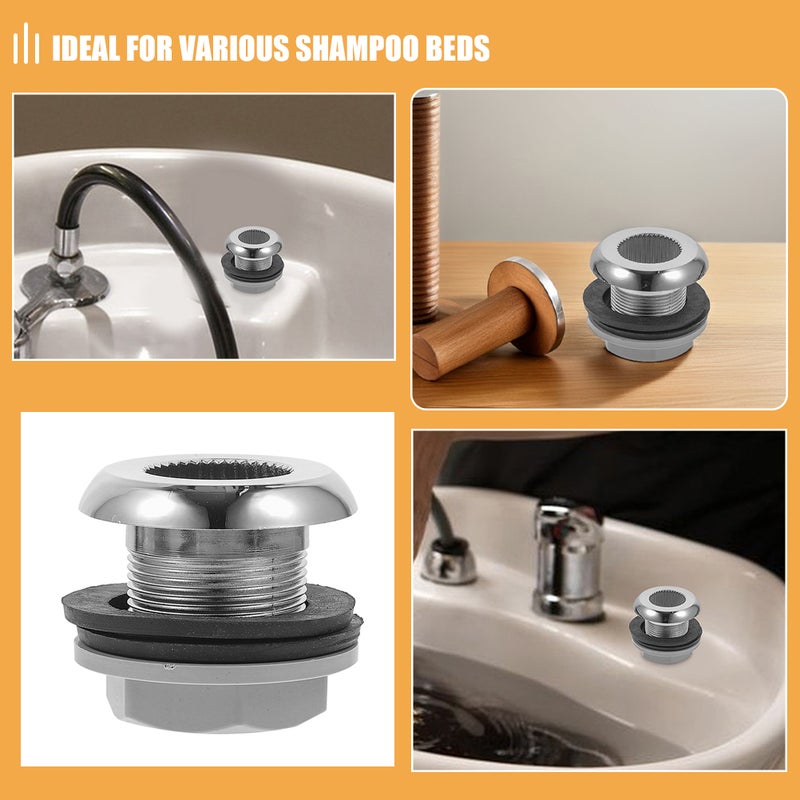 🚽 حامل رأس دش قابل للتعديل من البلاستيك المتين للاستخدام في صالونات التجميل - Image 2