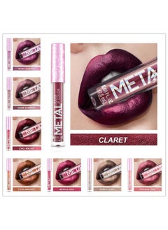 PhantomSky PhantomSky 12PCS Long Lasting Metallic Glitter Liquid Lipstick Collection, Shimmer Waterproof Lip Stick Set Pigmented Lip Makeup for Women and Girls  - Image 5