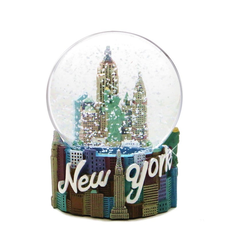 City-Souvenirs كرة ثلج تذكارية لمدينة نيويورك سكاي لاين 80 مم (4.5 بوصة) من مجموعة كرات الثلج في نيويورك - Image 4