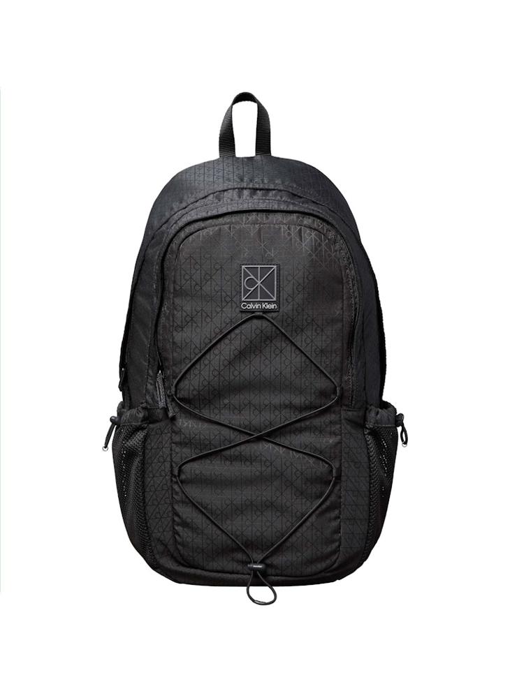 CALVIN KLEIN Utility Emblem Bungee Backpack - Image 1