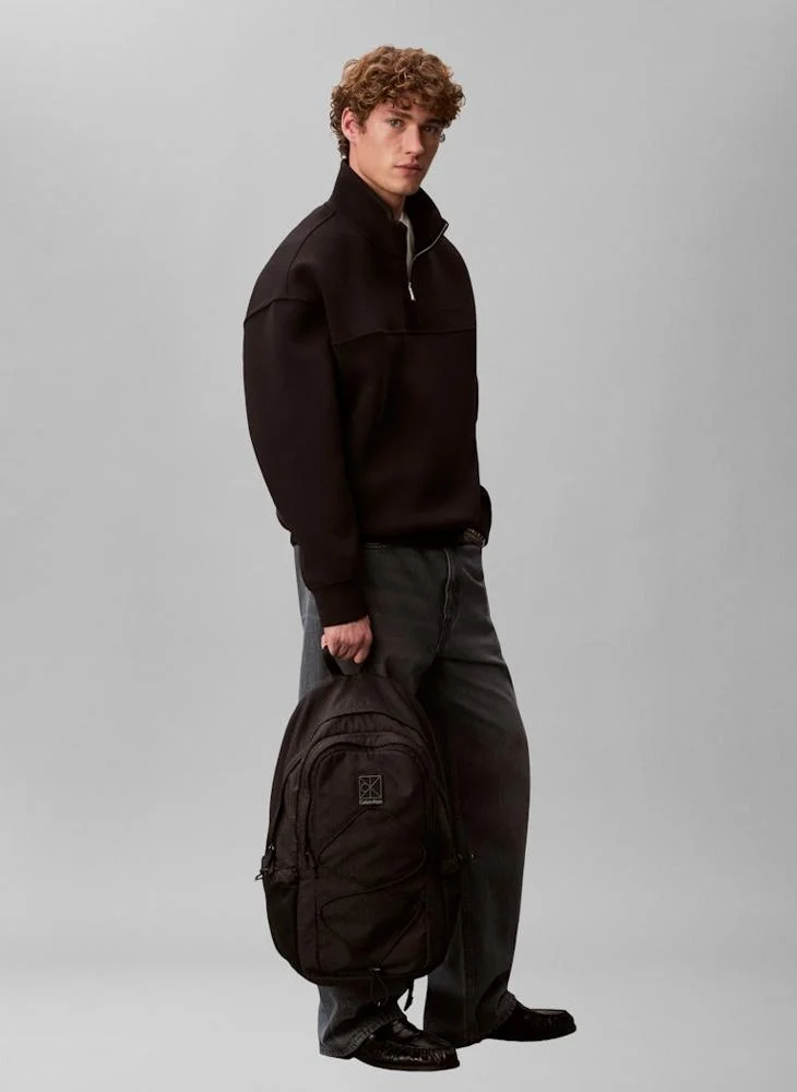 CALVIN KLEIN  Utility Emblem Bungee Backpack for Men | Best Price UAE