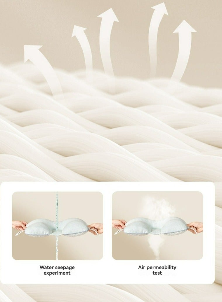 دوميني وسادة رأس الطفل قابلة للتعديل، وسادة ناعمة قابلة للتنفس، دعم متعدد الوظائف لرأس الطفل، استخدام مزدوج الجوانب، مناسبة للنوم من عمر 0 ​​إلى 12 شهرًا، وسادة رضاعة قابلة للتعديل برباط لتشكيل رأس الطفل، وسادة نوم بتصميم مريح (وردي) - Image 5