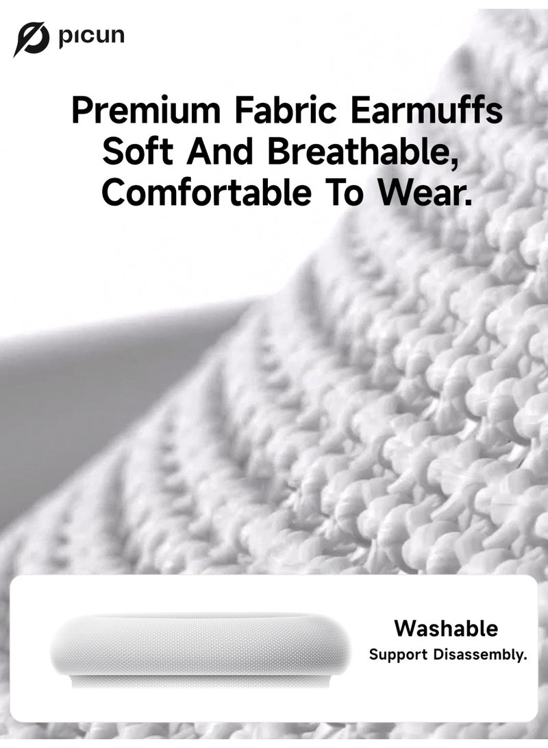 Picun F8 Pro Wireless Headphones 3D Spatial Audio Head Tracking -52dB ANC HIFI Bluetooth Headset ENC HD Mic Low-Latency - Image 5