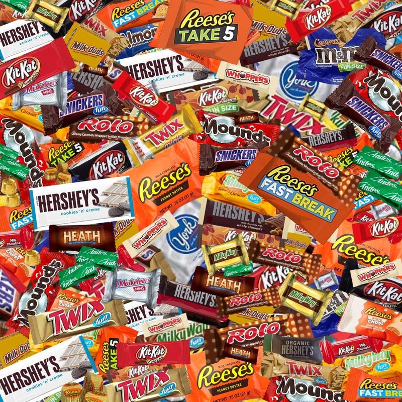 ULTIMATE Assorted CHOCOLATE Candy Mix! (4 Lbs.) Fun Mega Variety! Individually Wrapped Minis, Bulk, FRESH & DELICIOUS Fun Size Assortment, Great for Easter Baskets & Egg Hunts, Home & Office Candy Bowls, Parties, Parades & Piñatas!. - Image 4