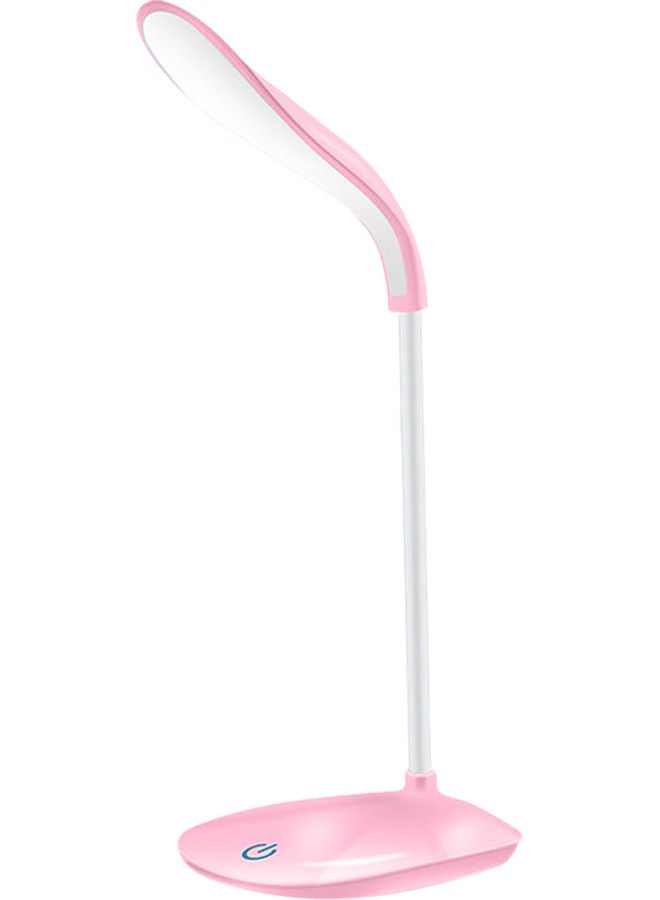 NIBEMINENT USB Rechargeable LED Desk Lamp Pink 15x8x9.5centimeter - Image 1