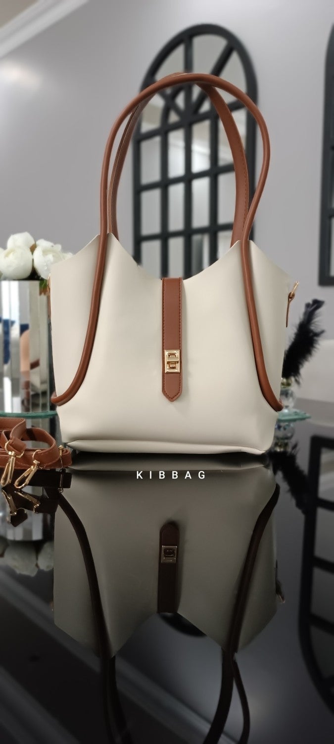 NahitaTyana Women's Handbag, Shoulder Bag and Crossbody Bag, Shoulder Strap, Additional Bag  - Image 1