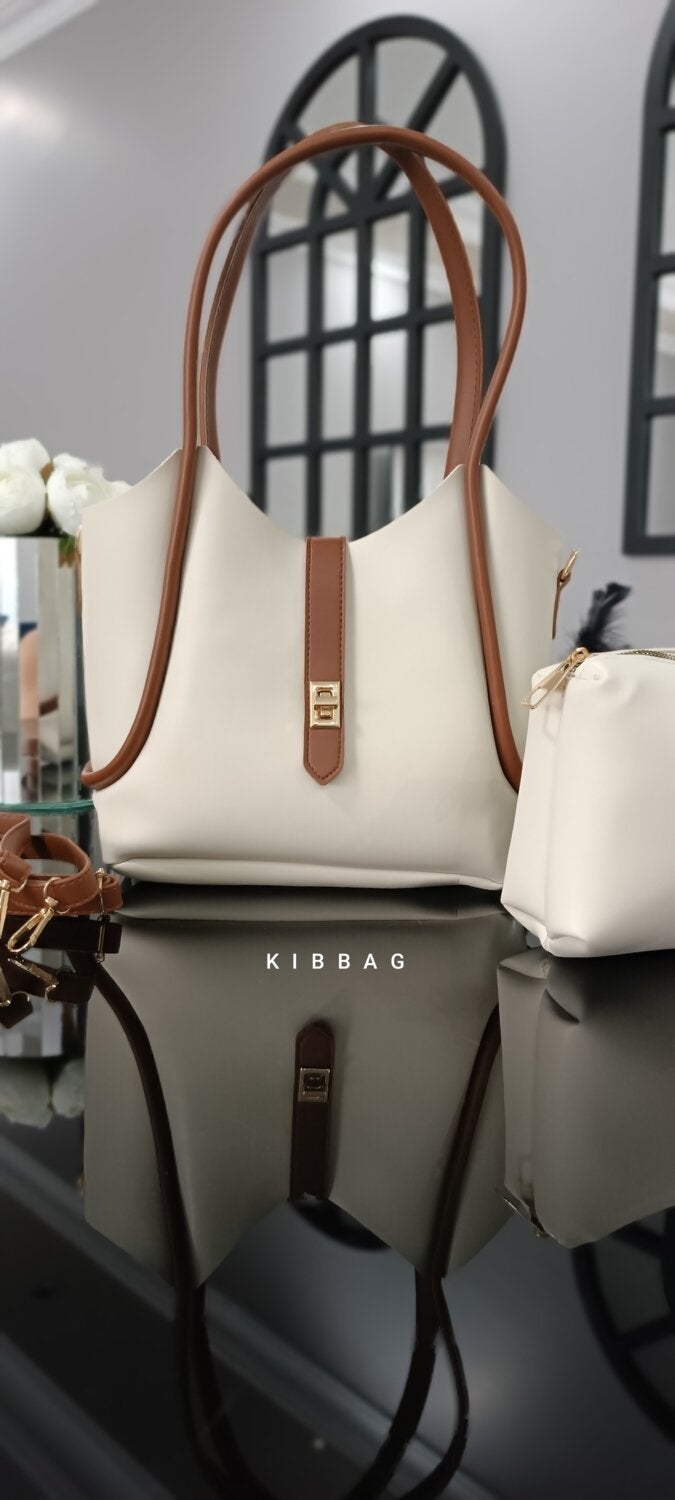 NahitaTyana Women's Handbag, Shoulder Bag and Crossbody Bag, Shoulder Strap, Additional Bag  - Image 4