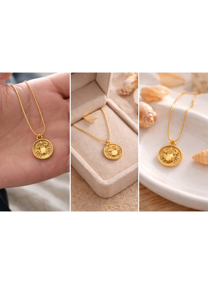 osir Cancer zodiac necklace - Image 1